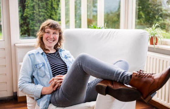 Ilse Oostvogels over een voorstelling maken over de ziekte MS