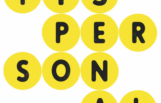 Nieuw bij CC Amstel: het It's Personal Festival!